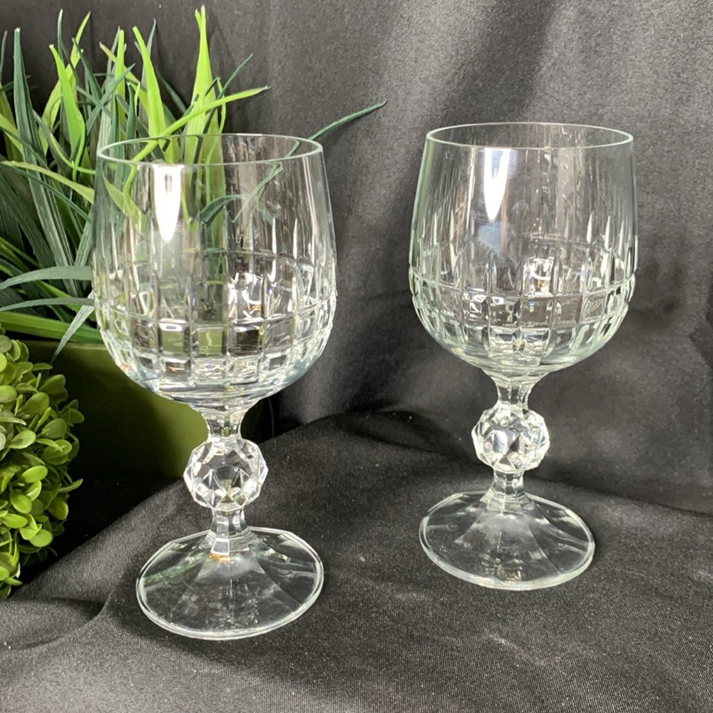 Set of 2 Belfast by BOHEMIA CRYSTAL-CRYSTALEX wine glasses